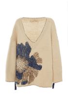 Pro Embroidered Knit Wool Sweater