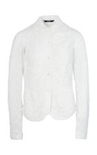 Bourie Embroidary Shirring Front Shirt-jacket