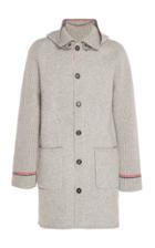 Thom Browne Wool And Cashmere-blend Hooded Duffle Coat