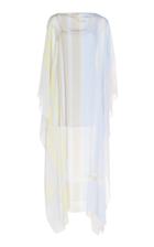 Moda Operandi Akris Striped Semi-sheer Silk Caftan Size: 2