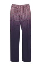 Versace Cropped Degrade Check Pant