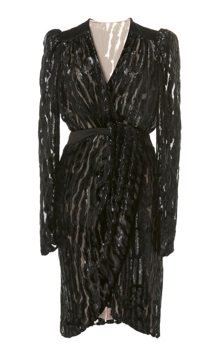 Giambattista Valli Velvet Devore Dress