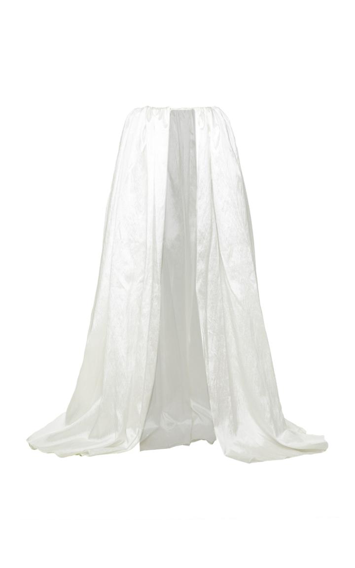 Moda Operandi Mach & Mach Silk Open Maxi Skirt