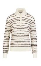 Giuliva Heritage Collection Emera Open Knit Linen Sweater