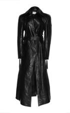 Olivier Theyskens Leather Coat
