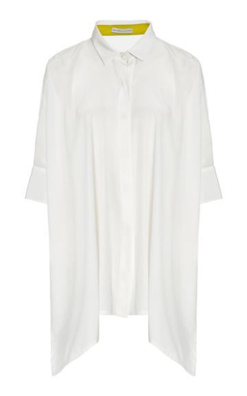 Vanda Jacintho Crepe The Chine Shirt