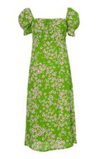 Faithfull The Brand Evelyn Floral-print Midi Dress Size: Xs