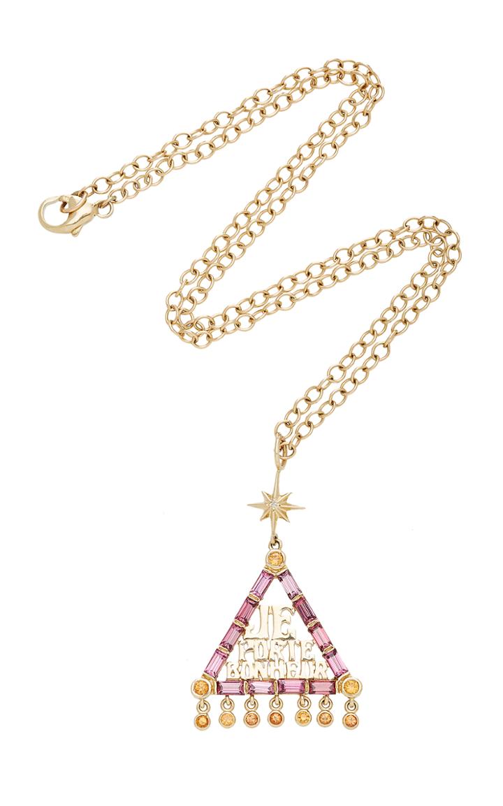 Marlo Laz Barragan Lucky Charm Necklace