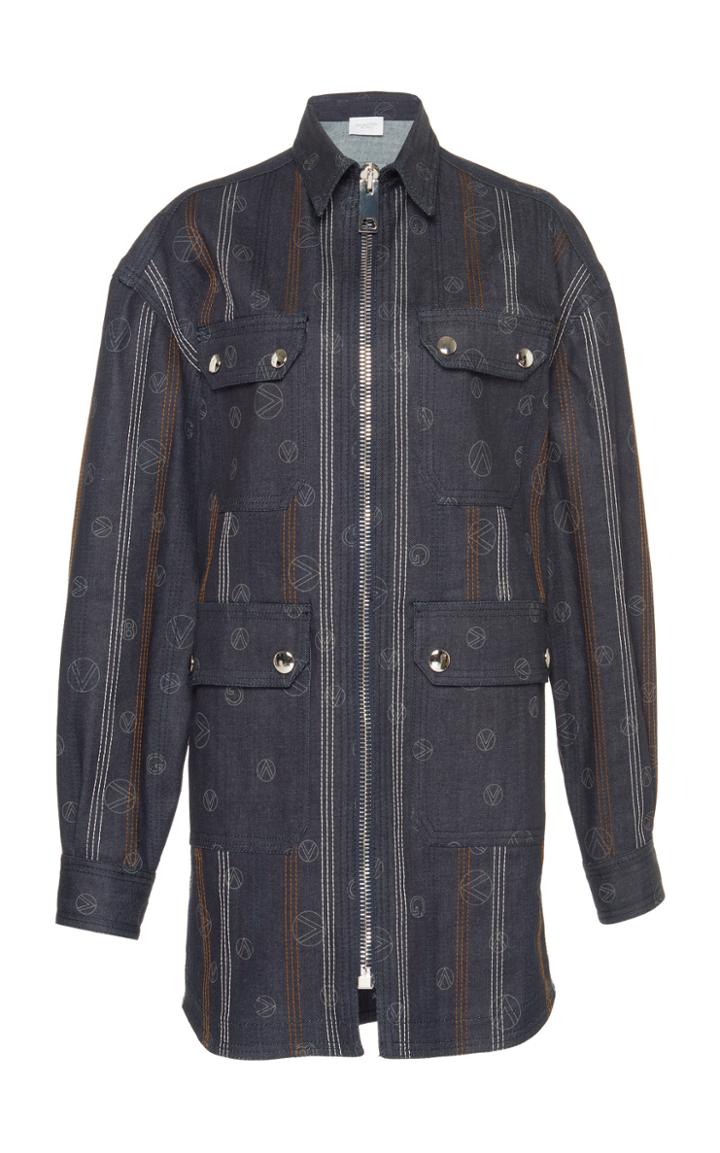 Giambattista Valli Contrast Stitch Jacket