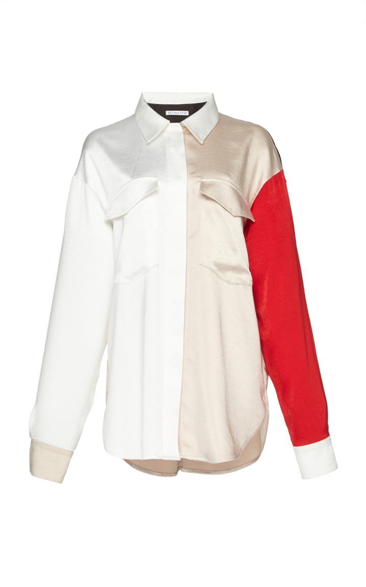 Rejina Pyo Sophie Color Block Shirt