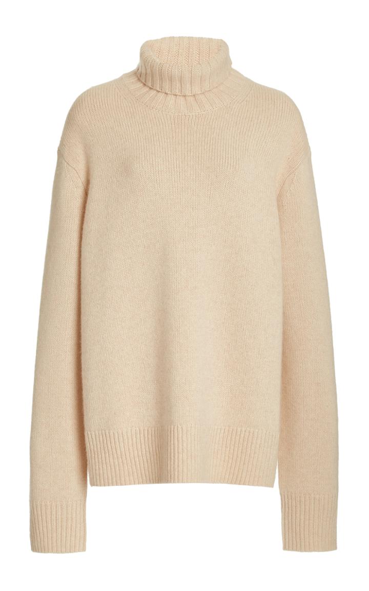 Joseph Oversized Cashmere Turtleneck Sweater