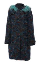 Anna Sui Floral Daze Jacquard Coat