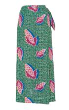 Stella Jean Corncob Wrap Skirt