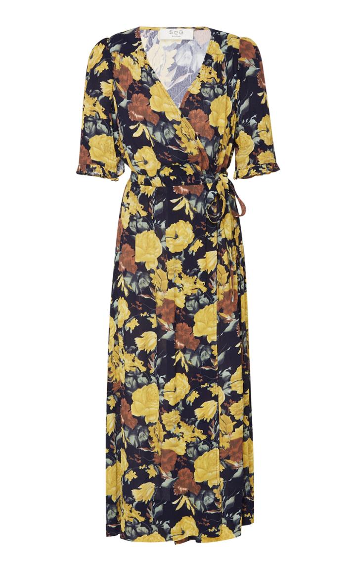 Sea Ella Wrap Floral Dress