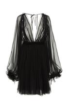 Moda Operandi Maison Rabih Kayrouz Draped Silk-muslin Dress Size: 34