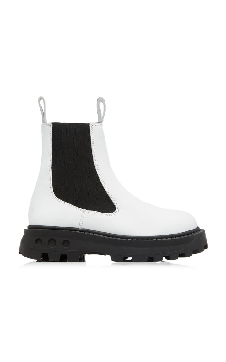 Simon Miller Scrambler Leather Ankle Boots