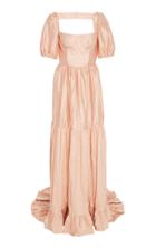 Markarian Tiered Ruffle Gown