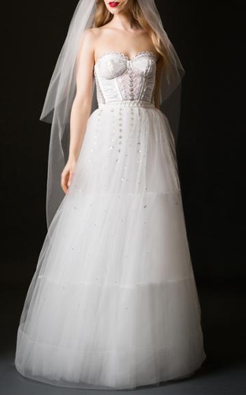Temperley London Bridal Lola Embellished Corset Dress