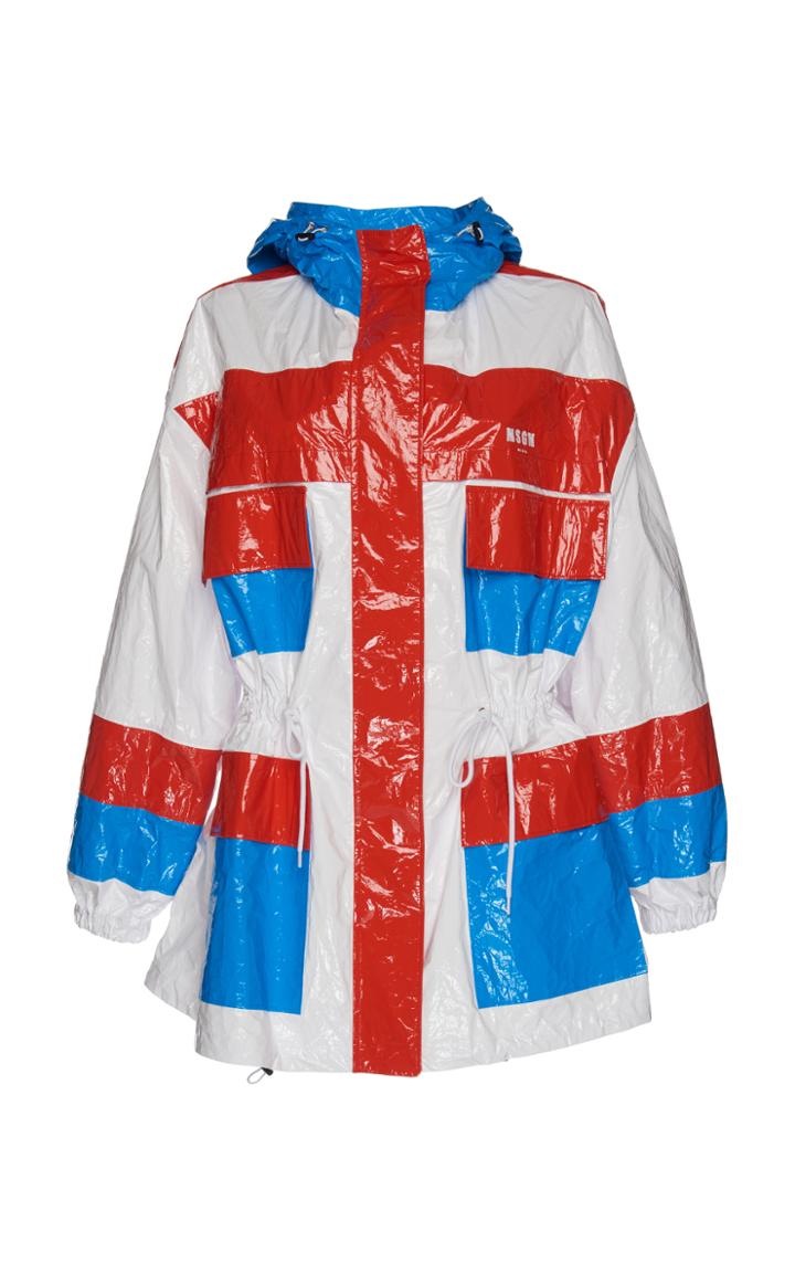 Msgm Oversized Contrast Jacket