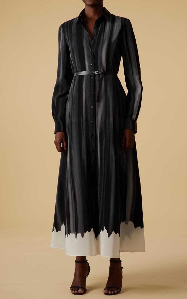 Moda Operandi Altuzarra Judina Striped Silk Dress