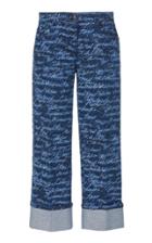 Michael Kors Collection High-rise Cuffed Straight-leg Jeans