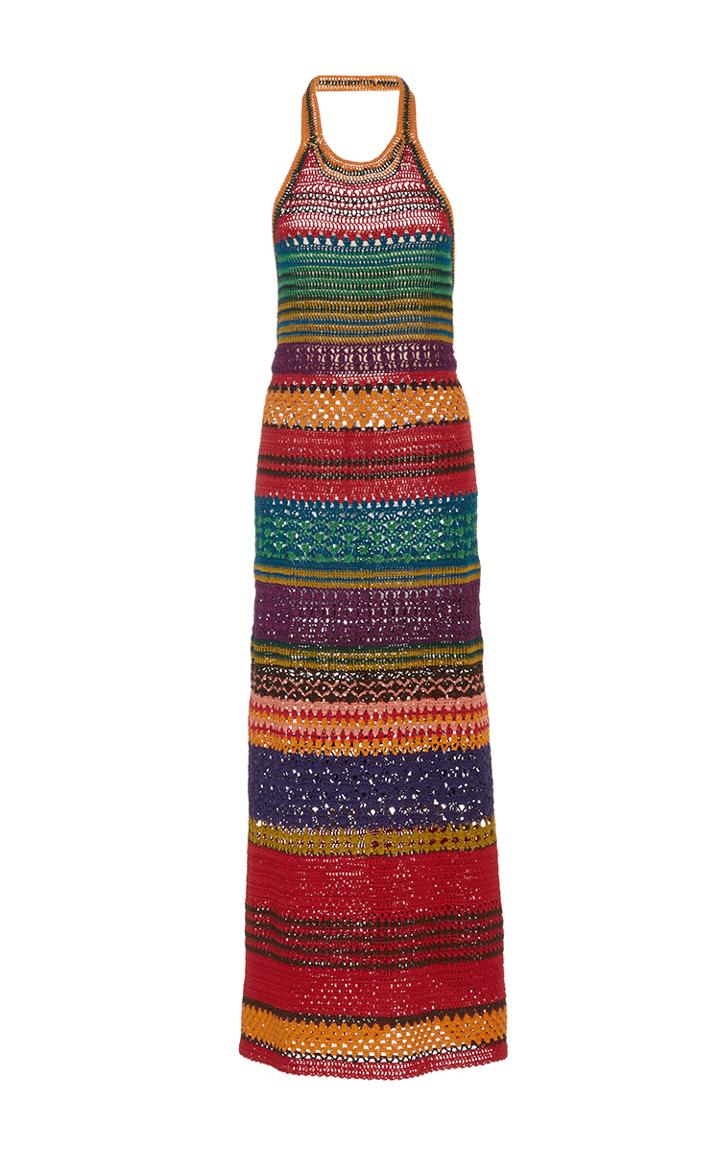 Spencer Vladimir Tulum Halter Dress