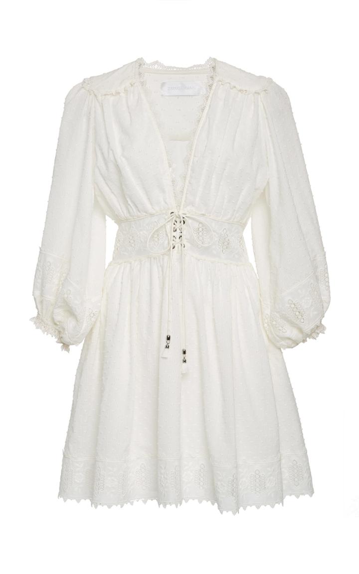 Zimmermann Iris Mini Corset Dress