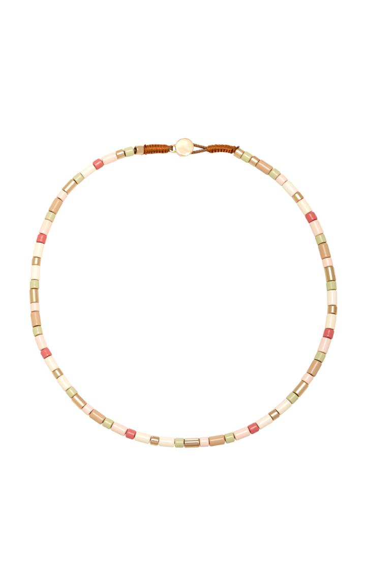 Roxanne Assoulin Pink Sands Beaded Necklace