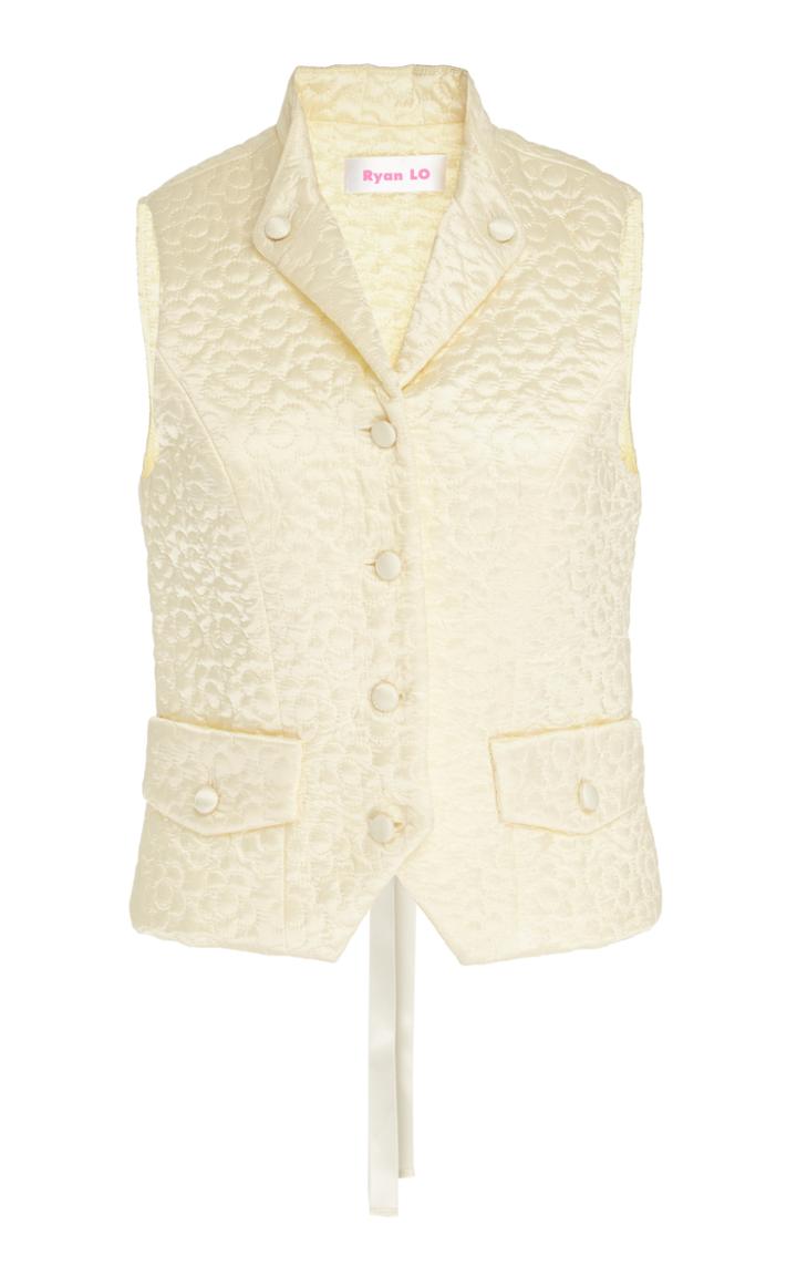 Ryan Lo Victorian Quilted Waist Coat