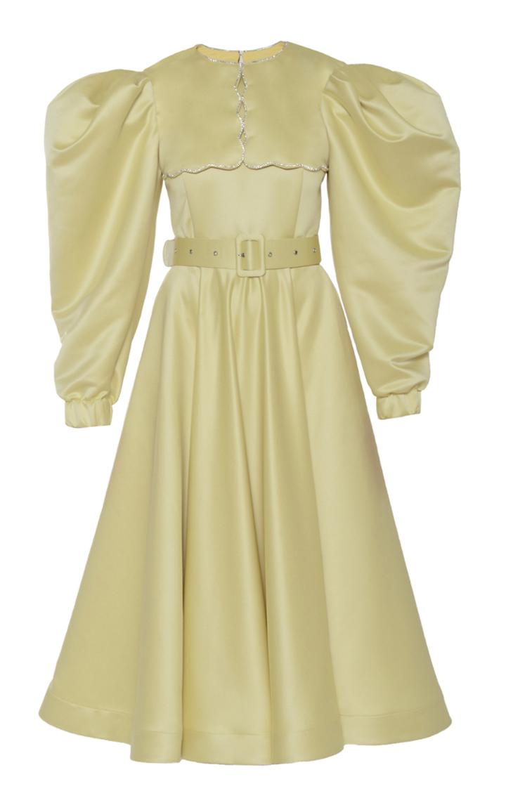 Moda Operandi Anouki Puffed Sleeve Puritan Collar Dress