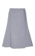 Adeam Side Slit Flared Skirt