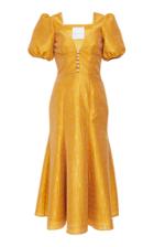 Markarian Gardiner Silk-blend Trumpet Dress