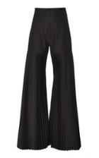 Huishan Zhang Erin High Waist Plisse Trousers