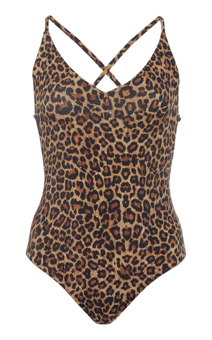 Anemone Leopard-print Swimsuit