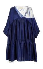 Anaak Airi Tiered Tie-dye Silk-georgette Mini Dress
