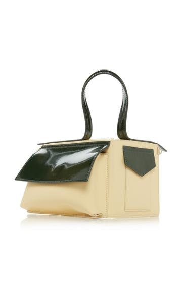 Khaore Corner Guard Bi-color Leather Bag