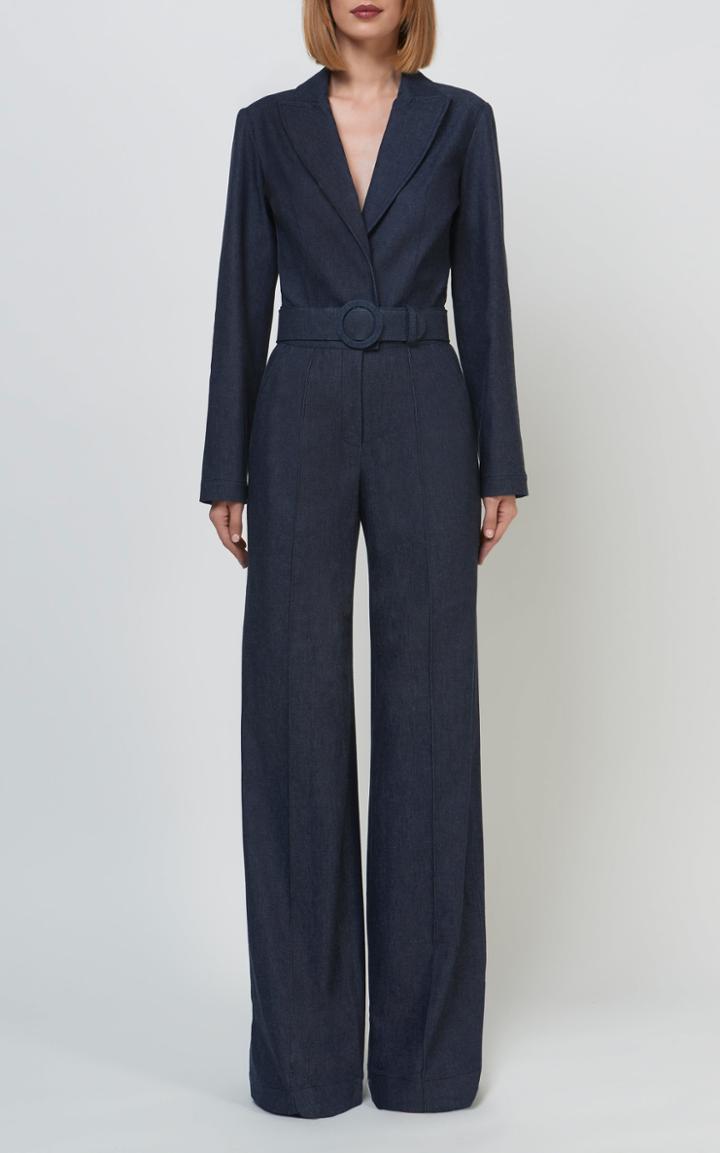 Moda Operandi Costarellos Zoey Belted High-rise Flared Jeans