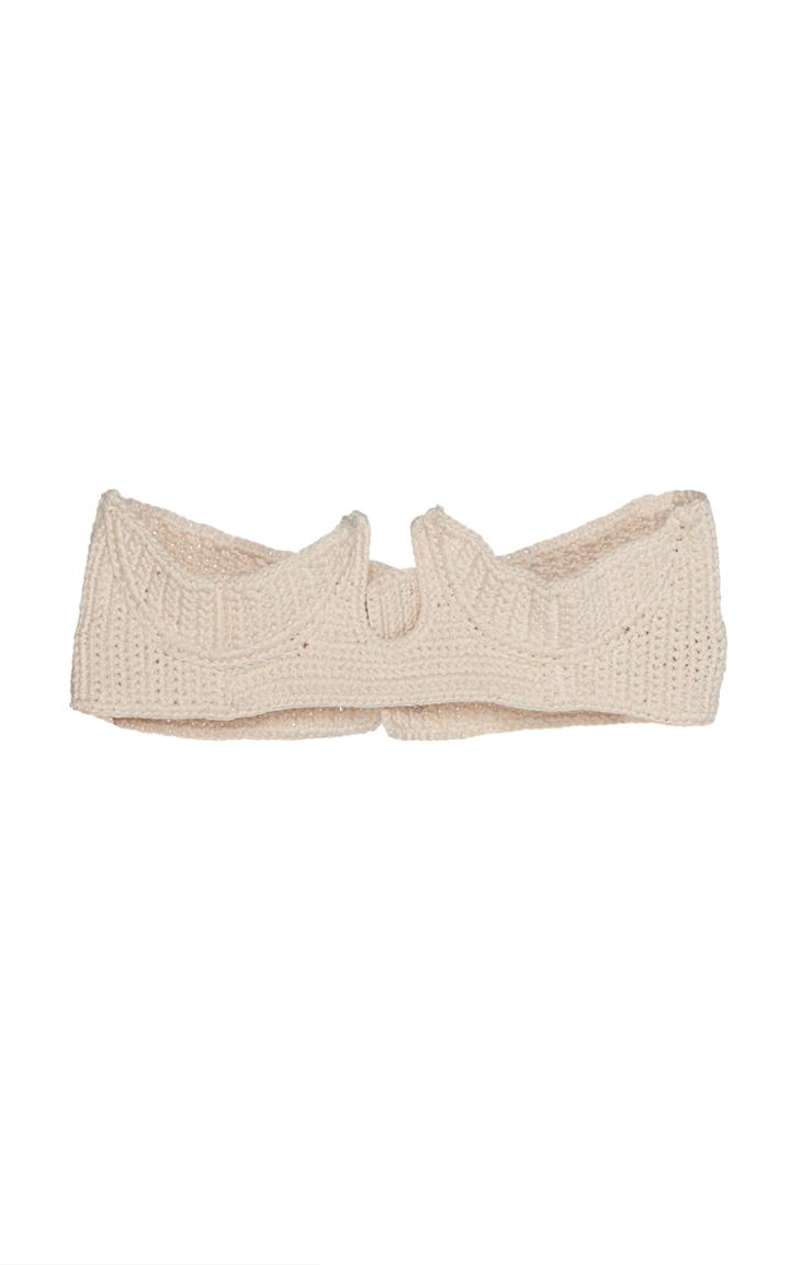 Jil Sander Crochet-knit Cotton Corset