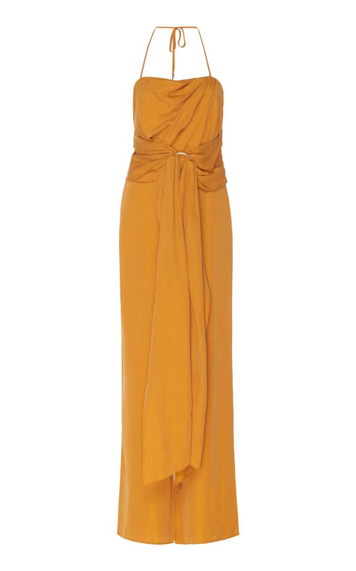 Significant Other Hamilton Sunflower Wrap Jumpsuit