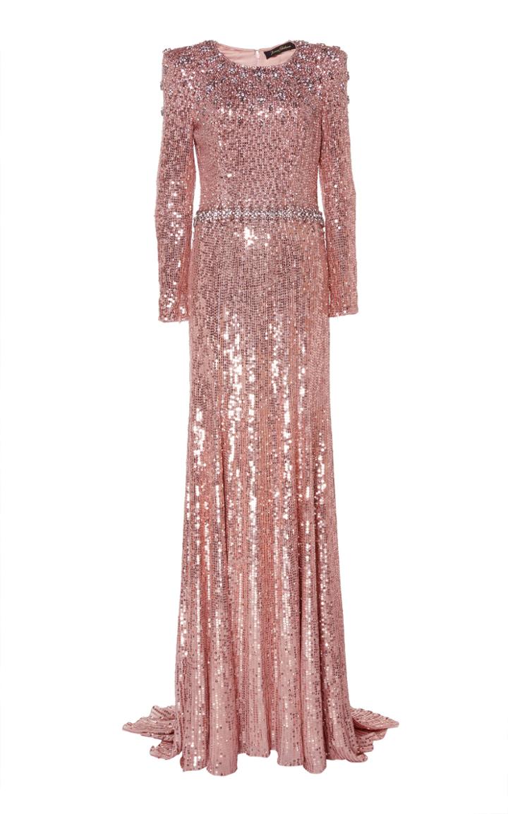 Jenny Packham Georgia Sequined Gown
