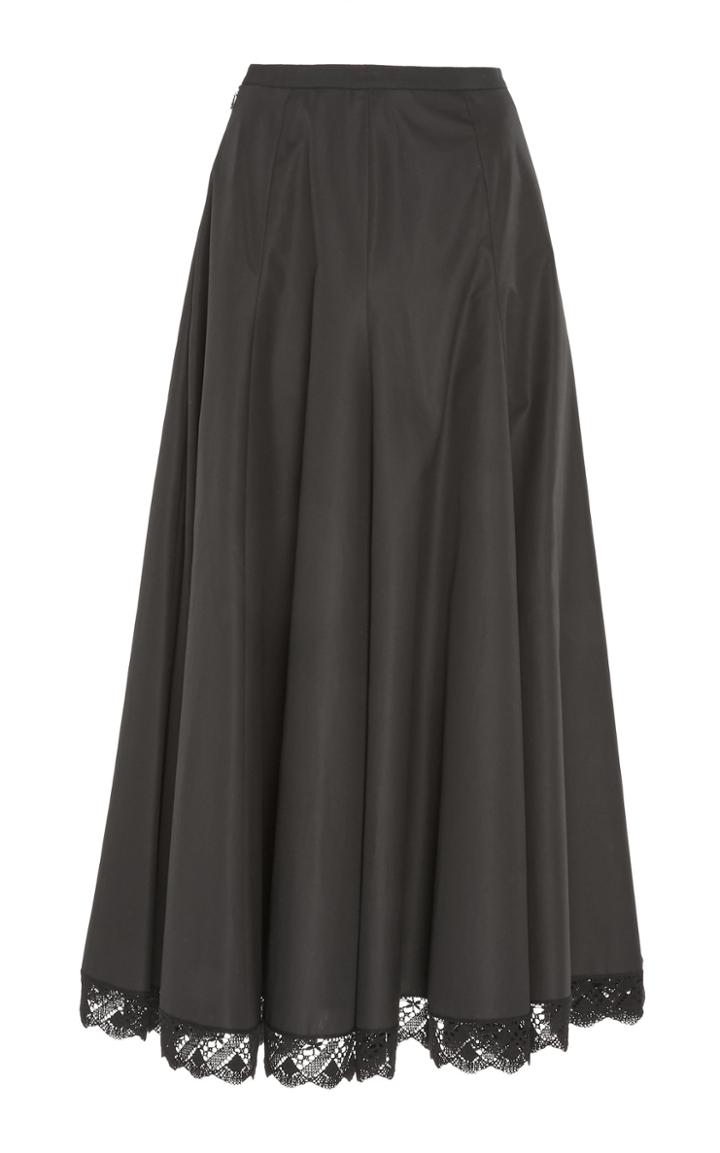 Andrew Gn Gathered Midi Skirt