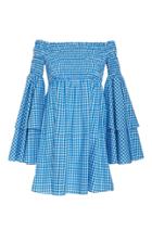 Caroline Constas Appolonia Ruched Empire Waist Mini Dress