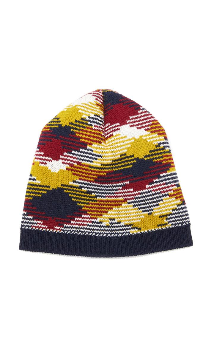 Missoni Intarsia-knit Wool Beanie