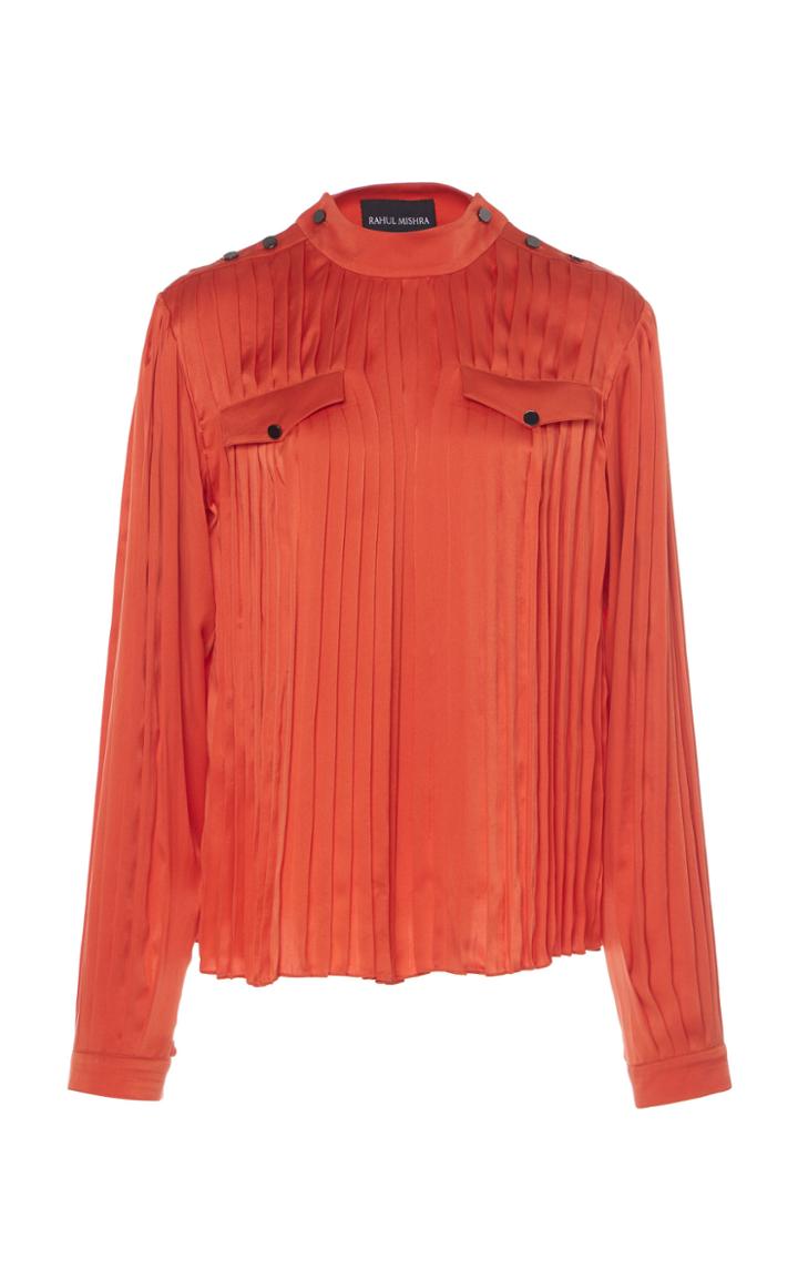 Rahul Mishra Helder Pleat Blouse
