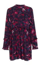 Tanya Taylor Dyllan Floral Print Dress