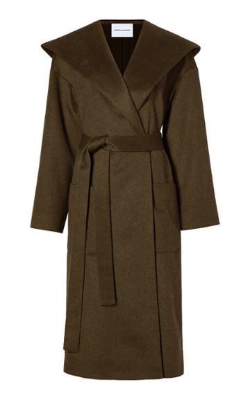 Michelle Waugh Piper Hooded Cashmere Coat