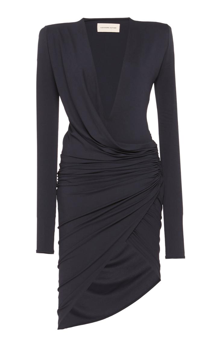 Alexandre Vauthier Ruched Stretch-jersey Mini Dress