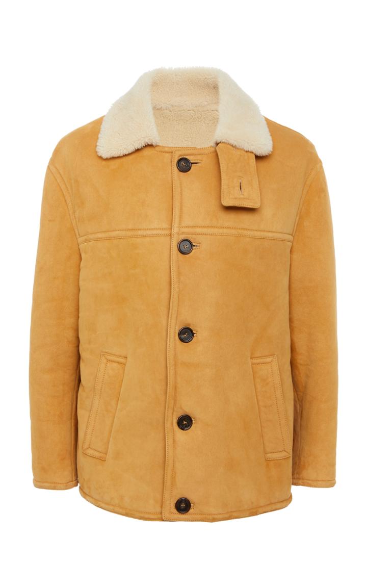 Marni Suede And Shearling Coat