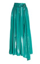 Sies Marjan Amalia Pleated Coated-jersey Skirt
