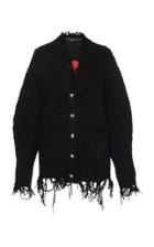 Etro Distressed Knit Cardigan